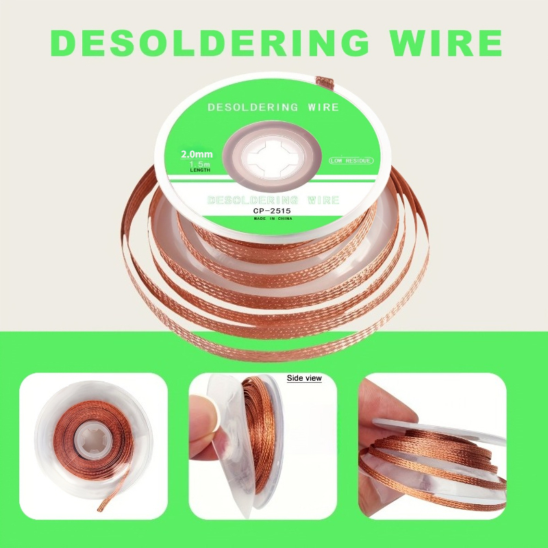 무세척 납흡수선 구리 솔더 왁 롤 PCB 회로 기판 B - Copper Wire Roll 리뷰 및 가격