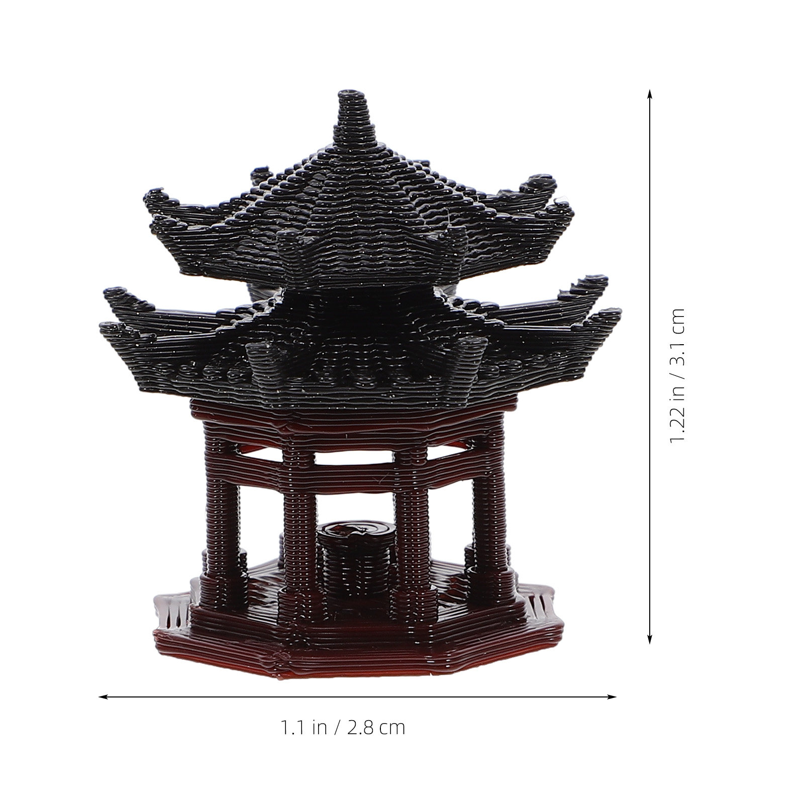 섬세한 플라스틱 정자 장식, 어항, 수족관, 분재, 젠 - Bonsai Garden Landscape Design 리뷰 및 가격