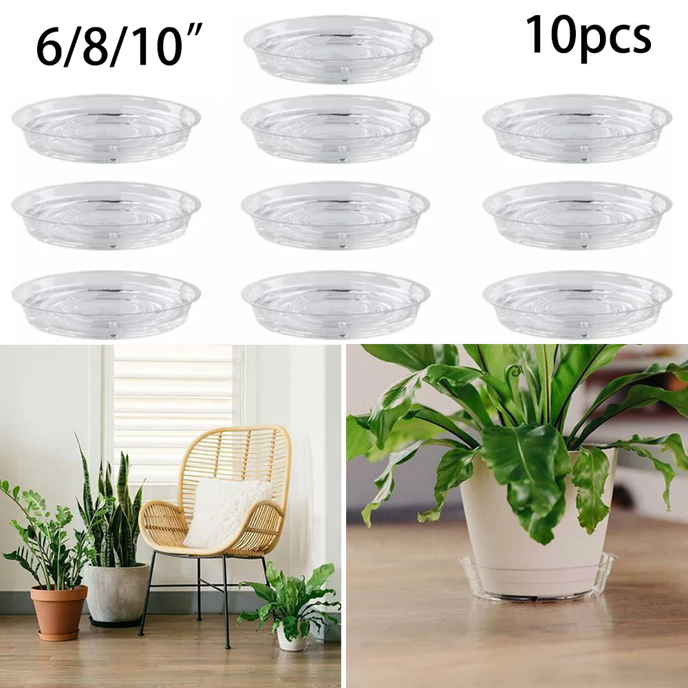 10pcs 정원 식물 접시 드립 트레이 물을 잡아라 P - Drip Tray Saucer 리뷰 및 가격