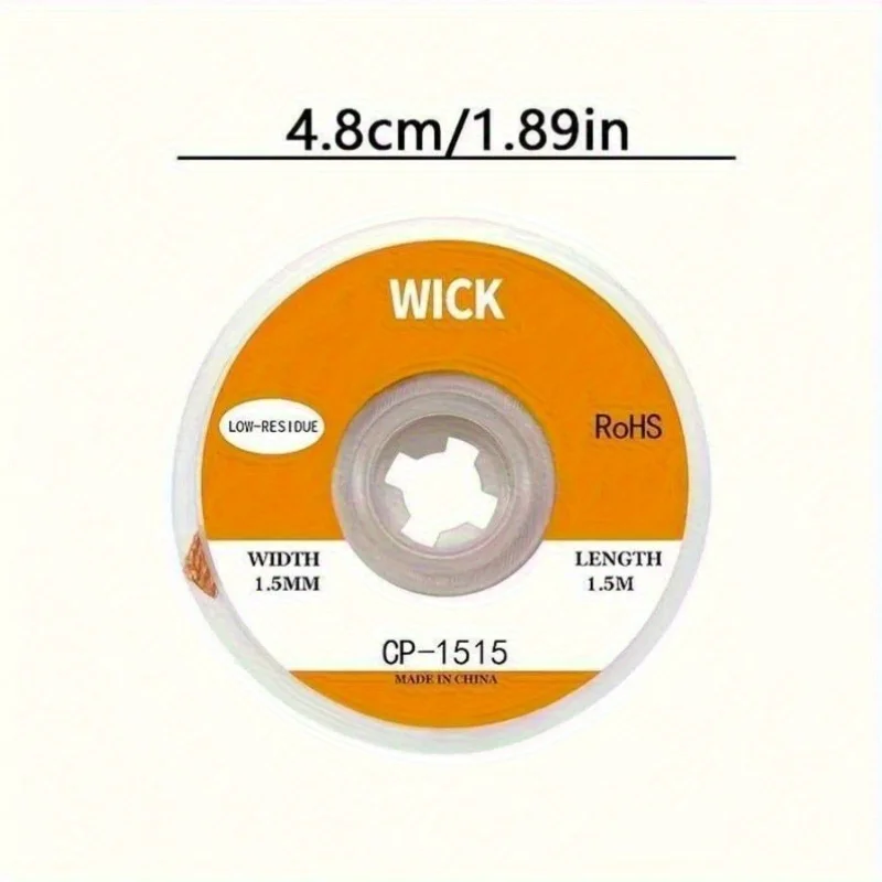 1.5m 디솔더링 브레이드 테이프 구리 용접 솔더 제거 - Copper Wire Roll 리뷰 및 가격