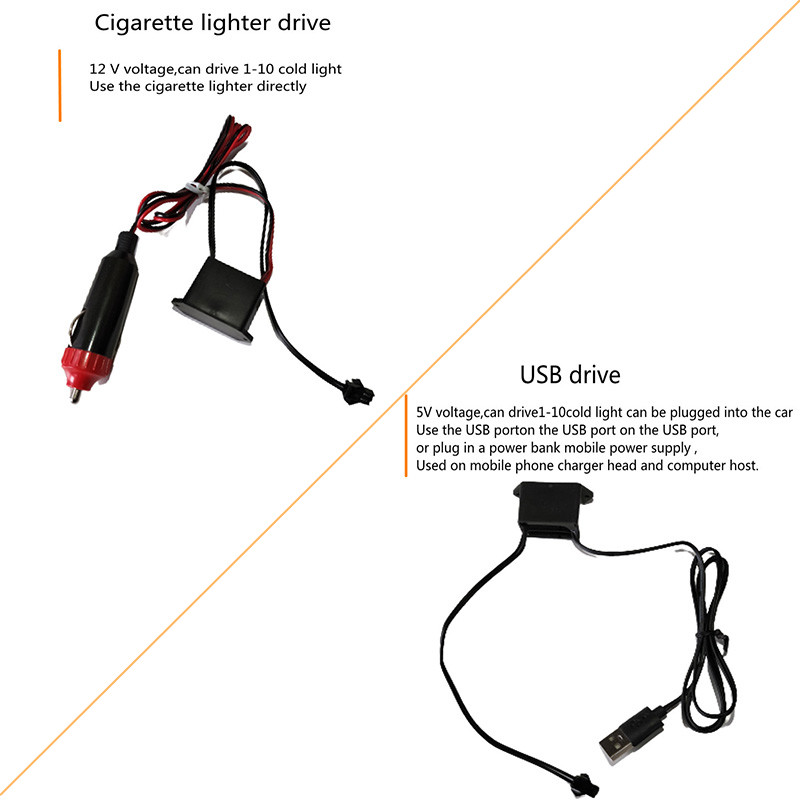 DC 12V 네온 EL 와이어 전원 드라이버 USB 컨 - Copper Wire Roll 리뷰 및 가격
